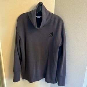 Peloton cowl neck sweatshirt